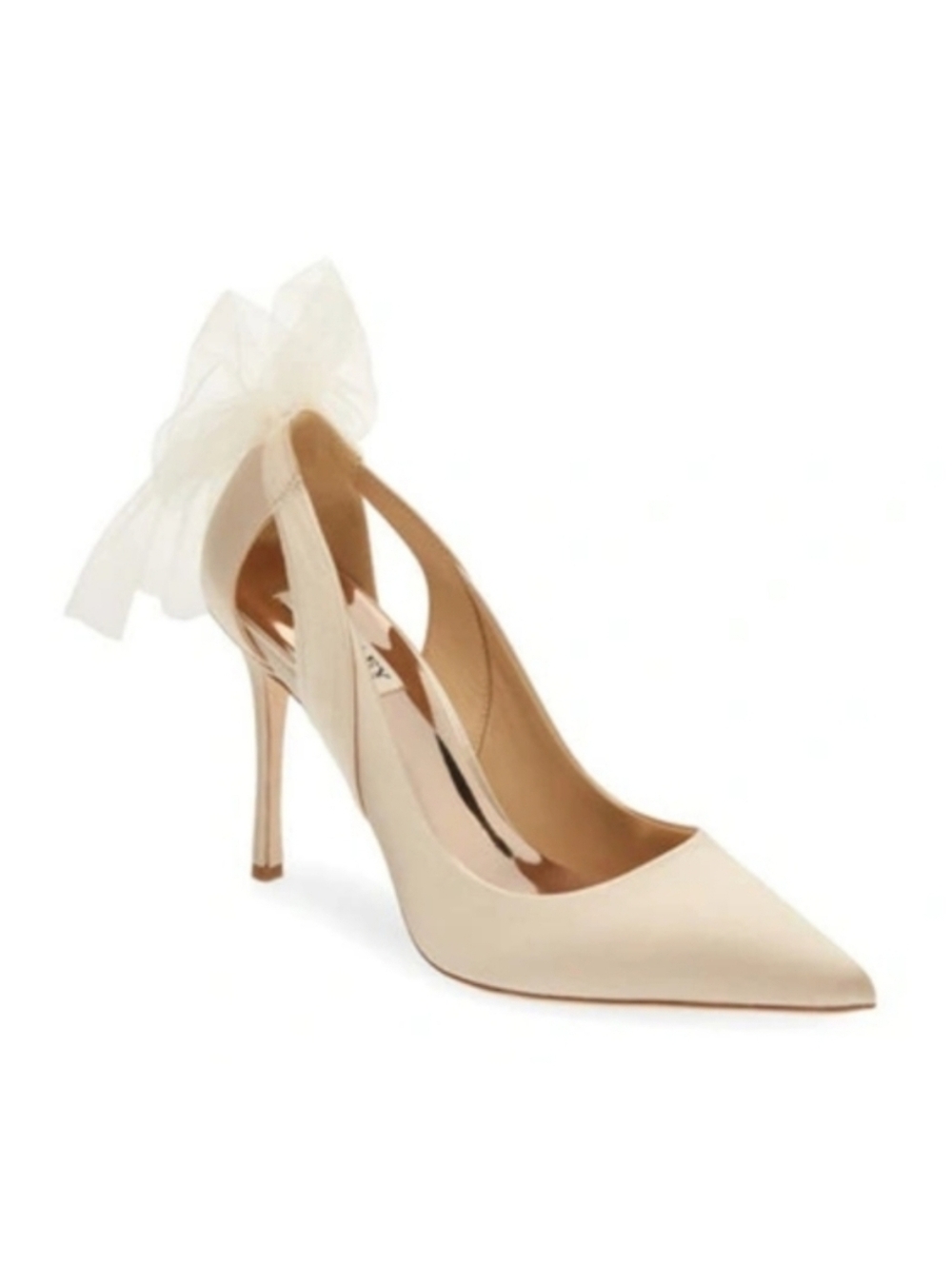 NIB* Badgley Mischka 'Kinsley' Delicate Bow Stiletto Pump, Size 6